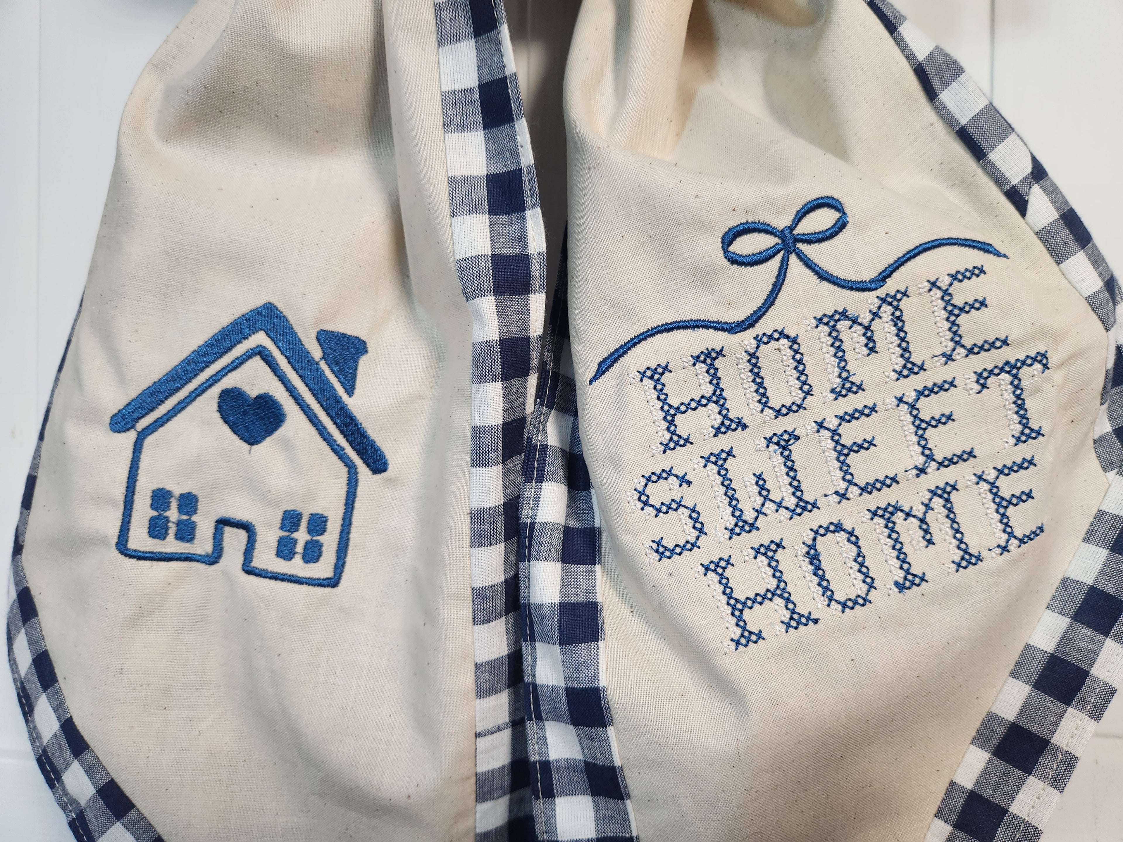 Home Sweet Home Wreath Sash