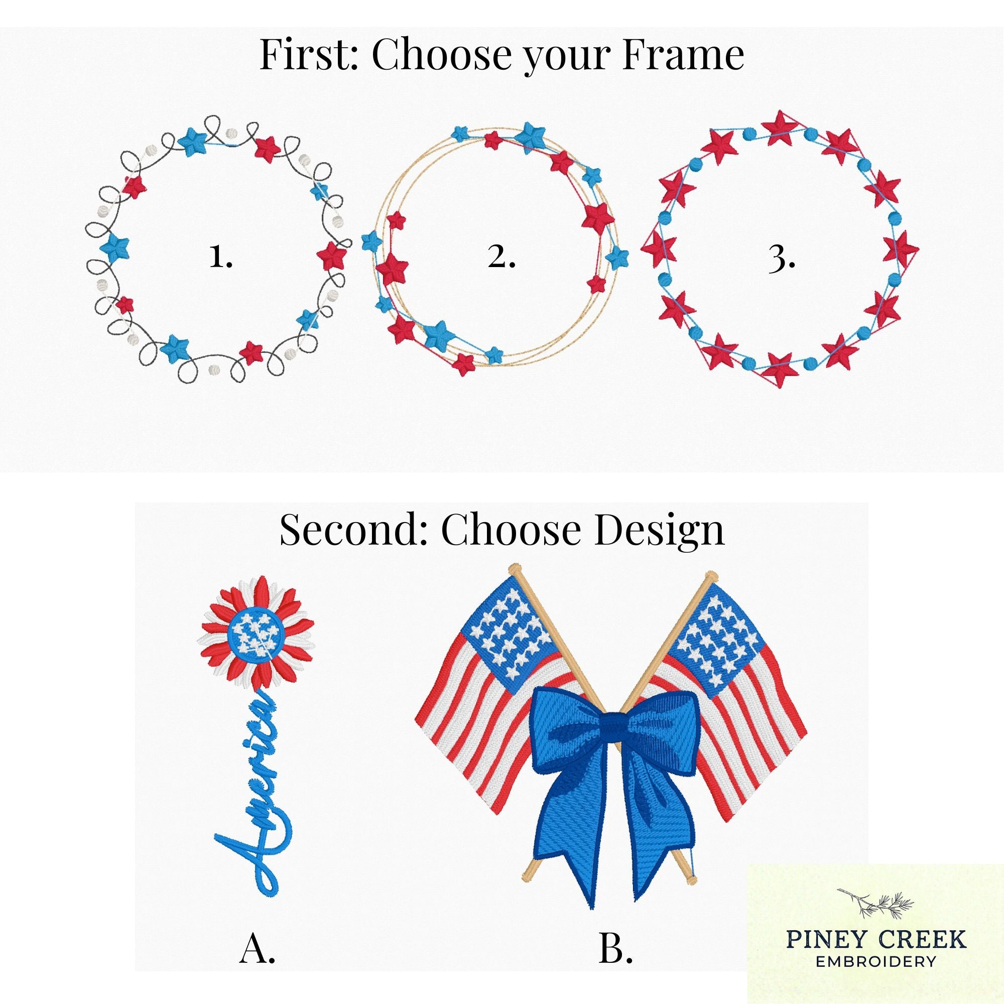 Flags, Patriotic Wreath Sash