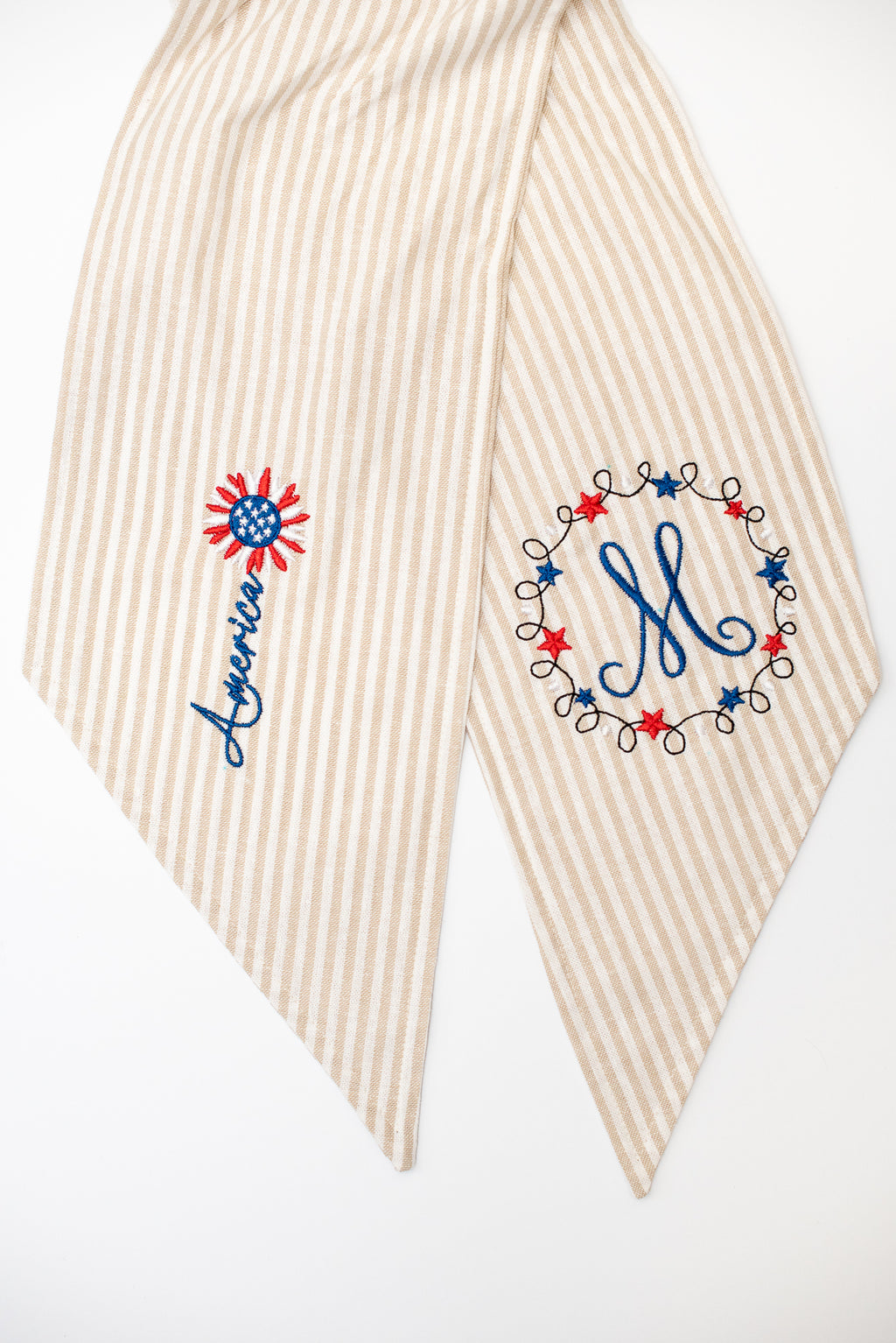 America, Patriotic Wreath Sash