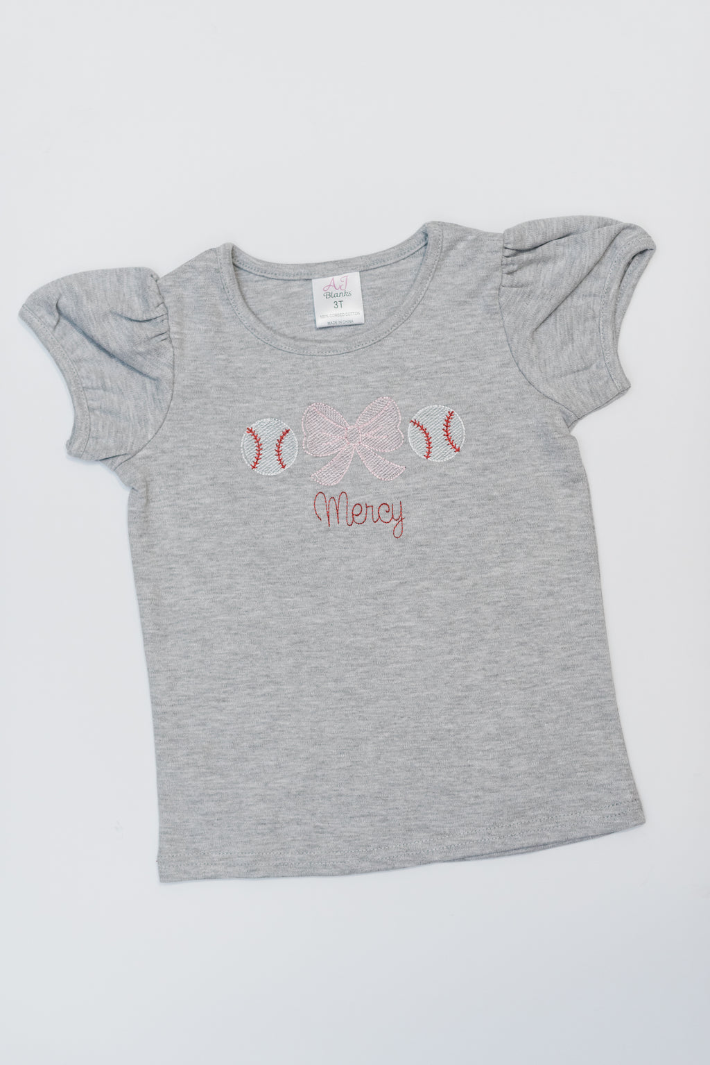 Baseball Bow Tee