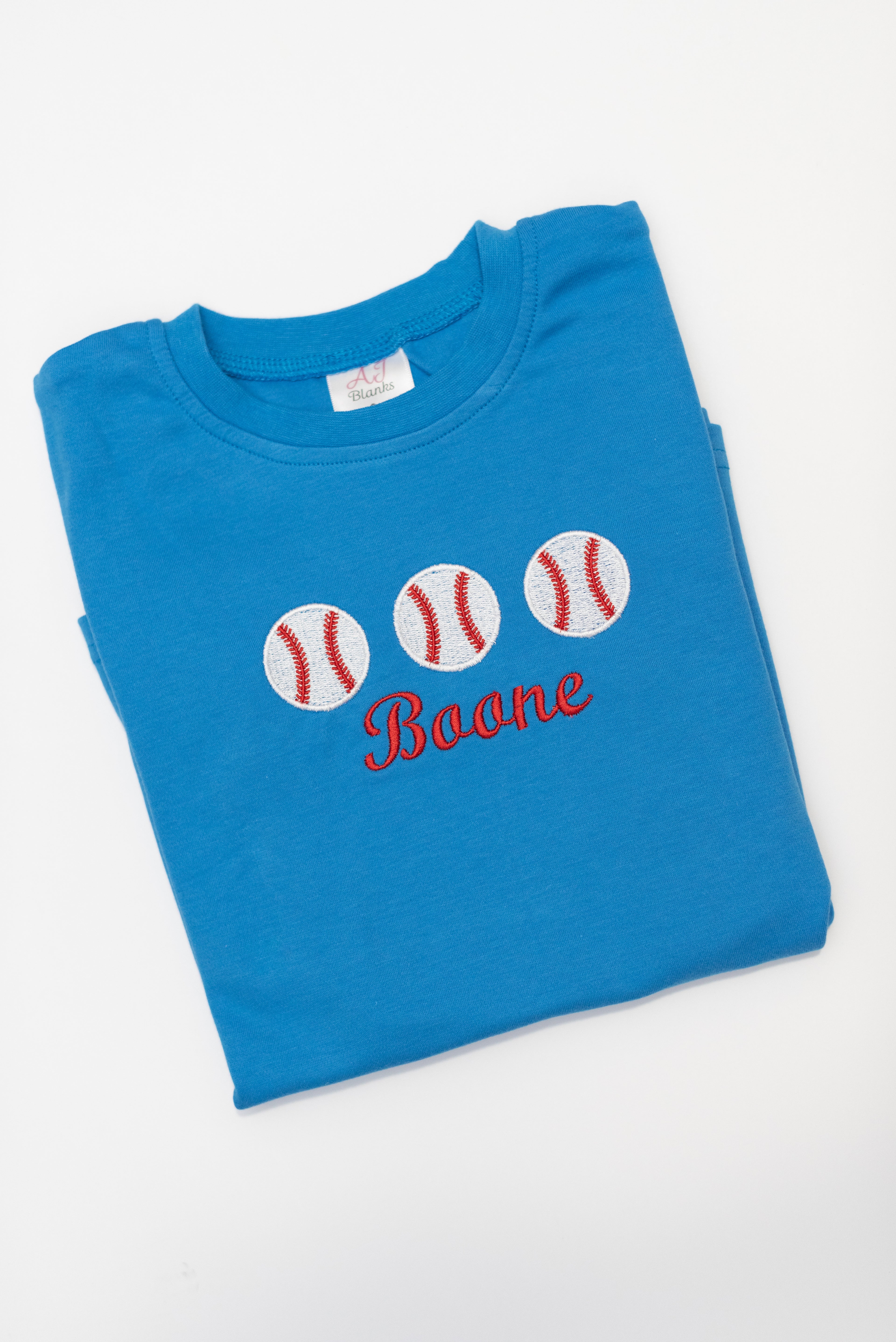 Personalized Baseball Trio Tee