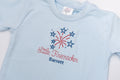 "Little Firecracker" Personalized Patriotic Tee