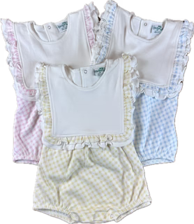 Ruffle Bib Romper
