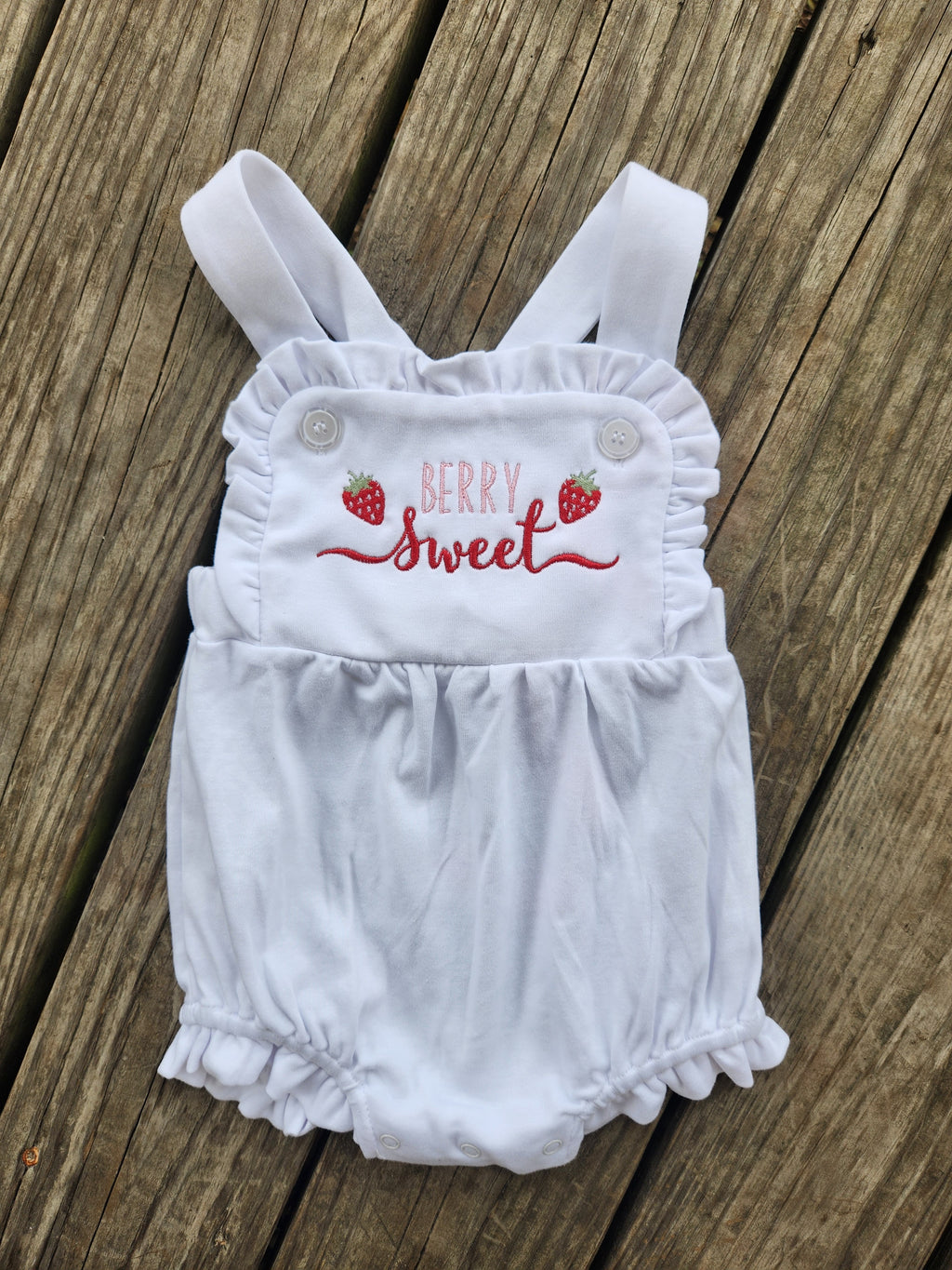 Berry Sweet Bubble Romper