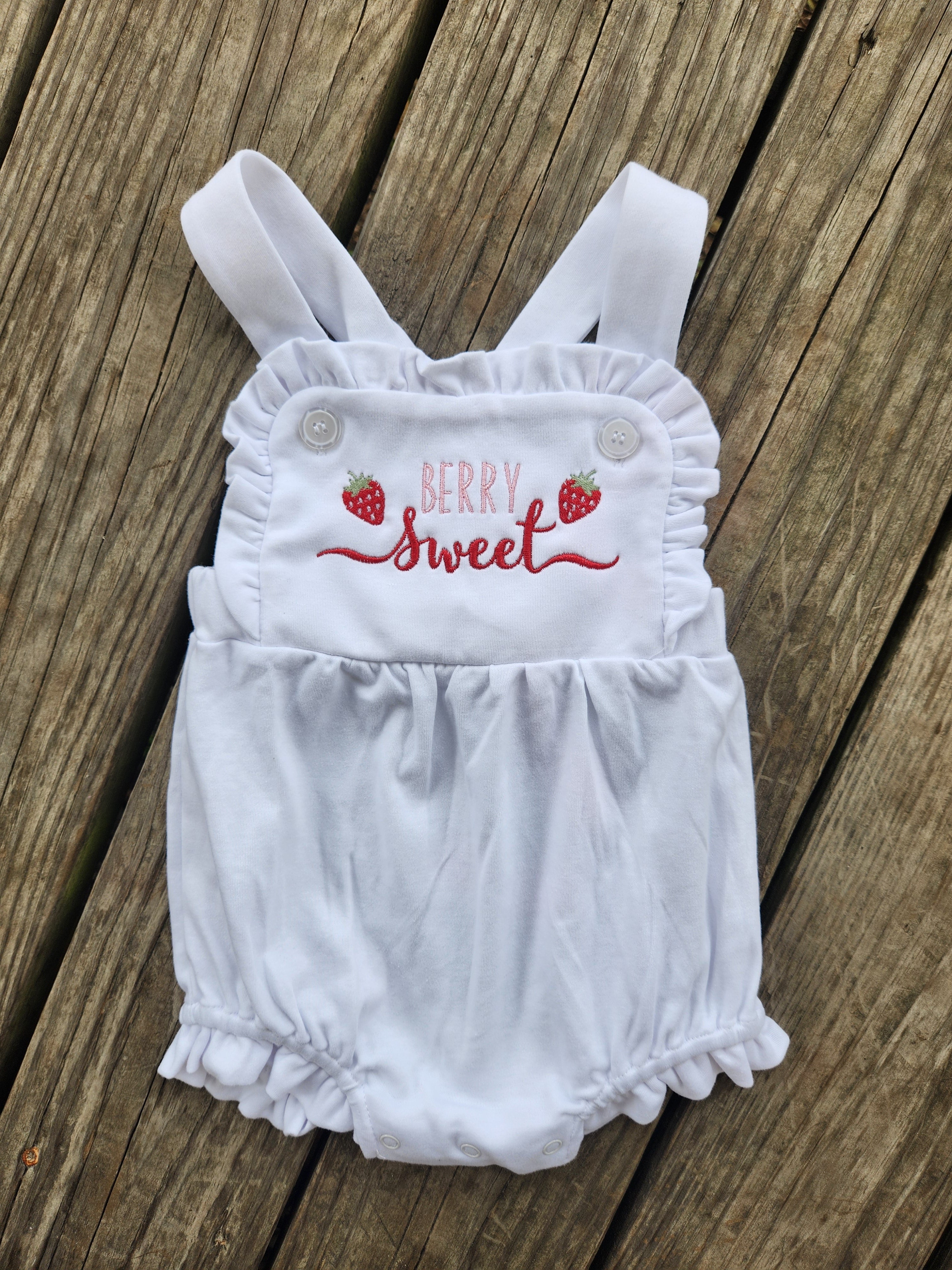 Berry Sweet Bubble Romper