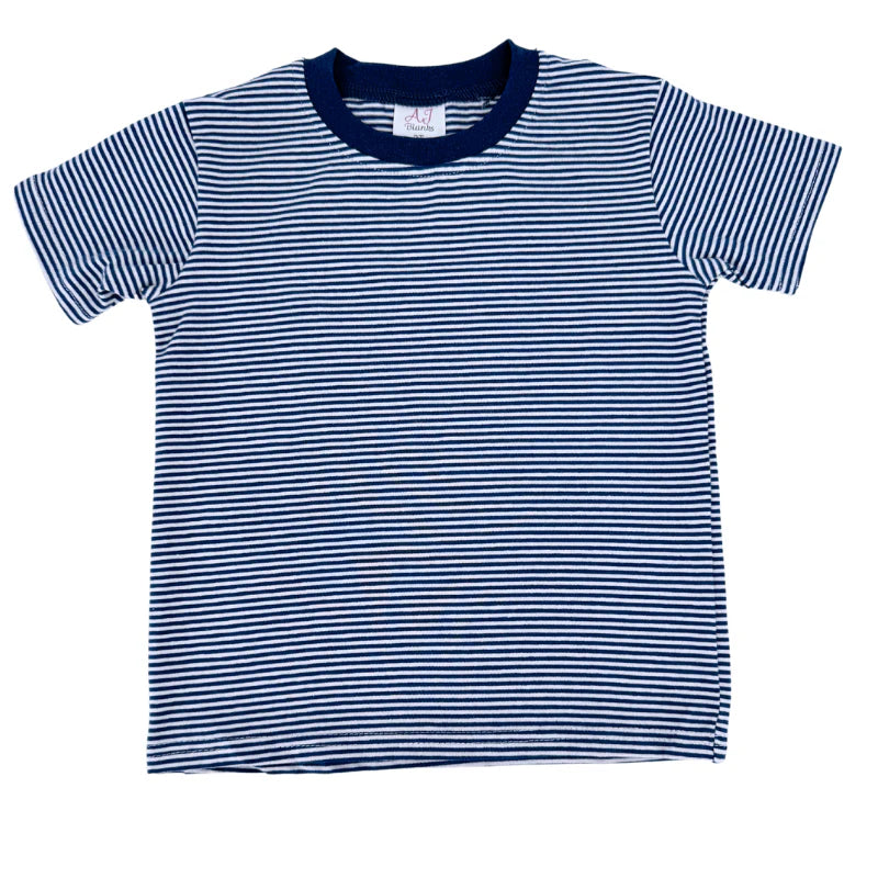 Unisex Stripe Short Sleeve Tee