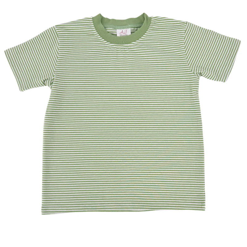 Unisex Stripe Short Sleeve Tee