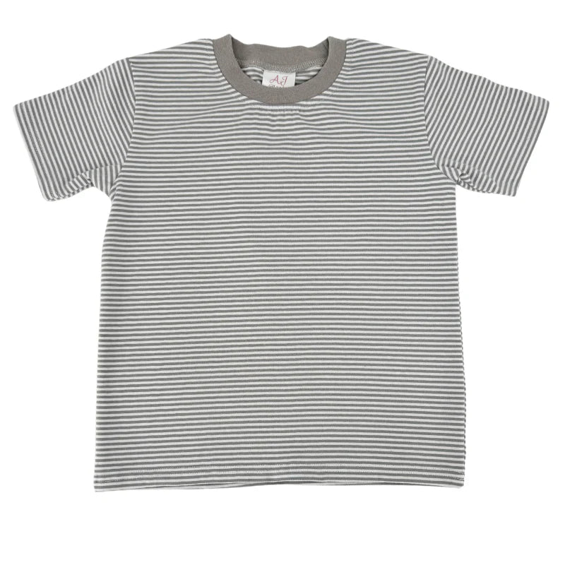 Unisex Stripe Short Sleeve Tee