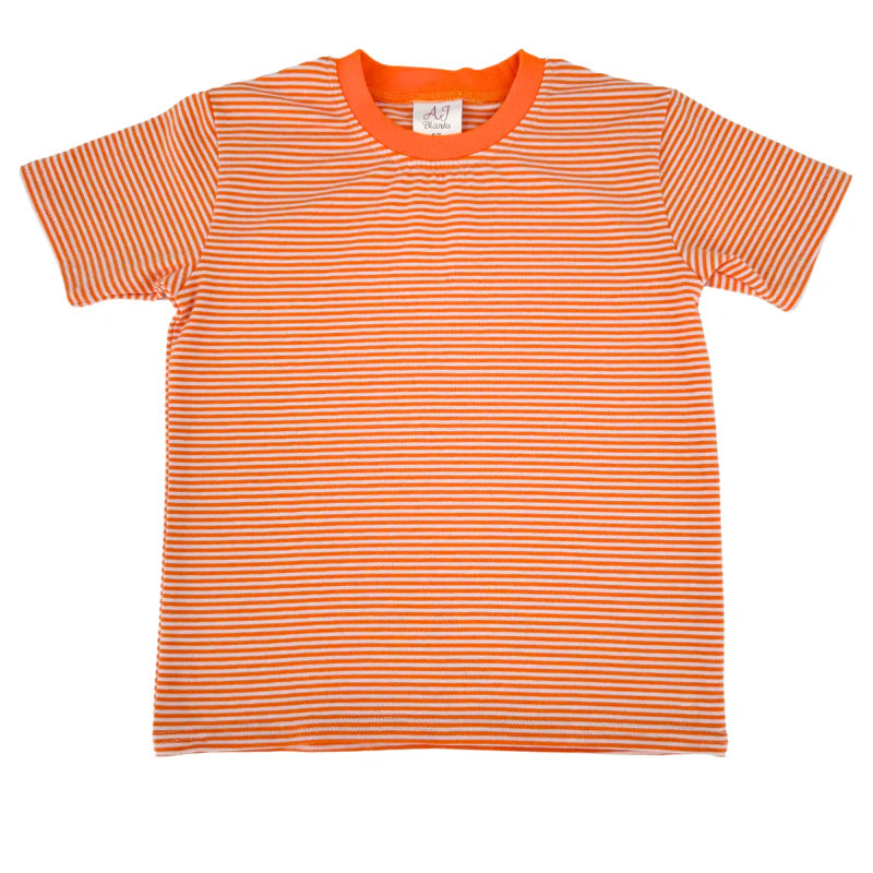 Unisex Stripe Short Sleeve Tee