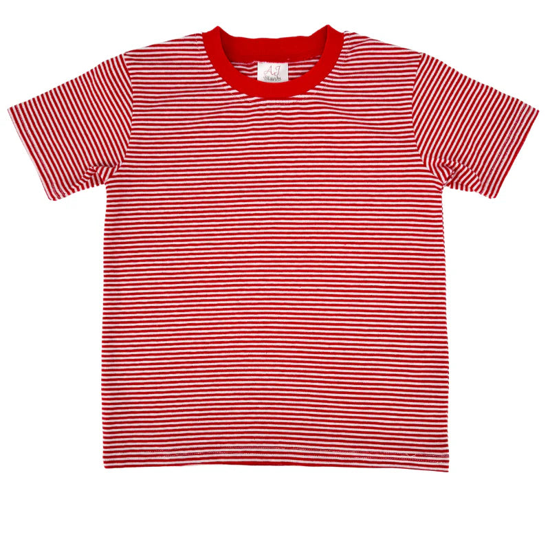 Unisex Stripe Short Sleeve Tee