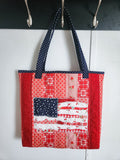 Flag Quilty Tote- Stars