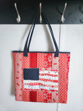 Flag Quilty Tote- Dots