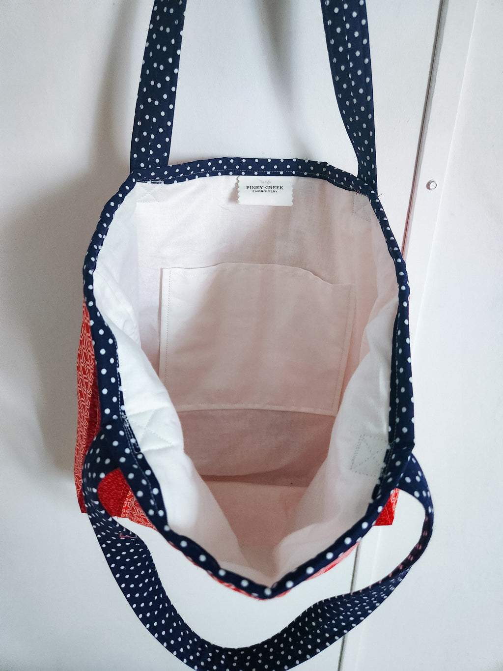 Flag Quilty Tote- Stars